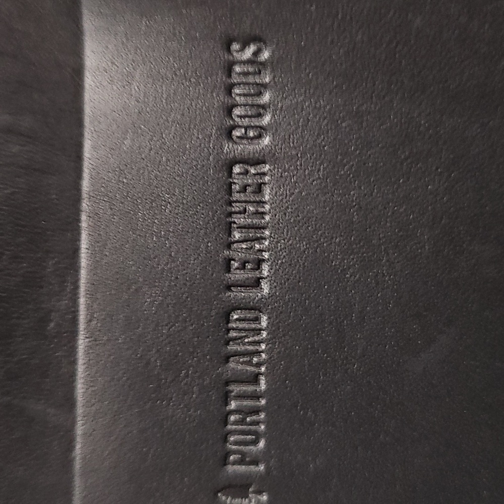 Portland Leather Goods Black Mini EUC - Picture 2 of 9